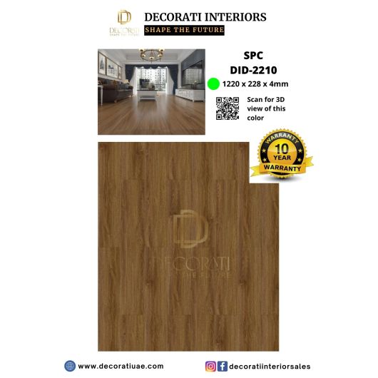 100% Waterproof, easy to install, eco-friendly flooring in a variety of wooden colors. Choose from over 30 color options for your perfect floor.