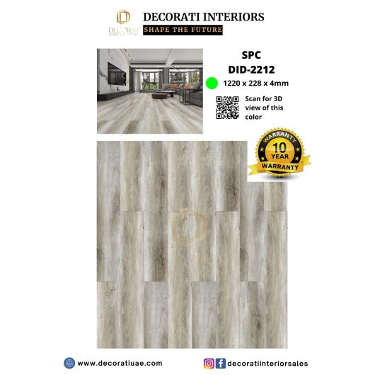 100% Waterproof, easy to install, eco-friendly flooring in a variety of wooden colors. Choose from over 30 color options for your perfect floor.