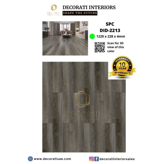 100% Waterproof, easy to install, eco-friendly flooring in a variety of wooden colors. Choose from over 30 color options for your perfect floor.