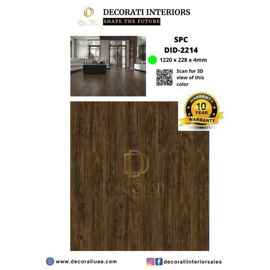 100% Waterproof, easy to install, eco-friendly flooring in a variety of wooden colors. Choose from over 30 color options for your perfect floor.
