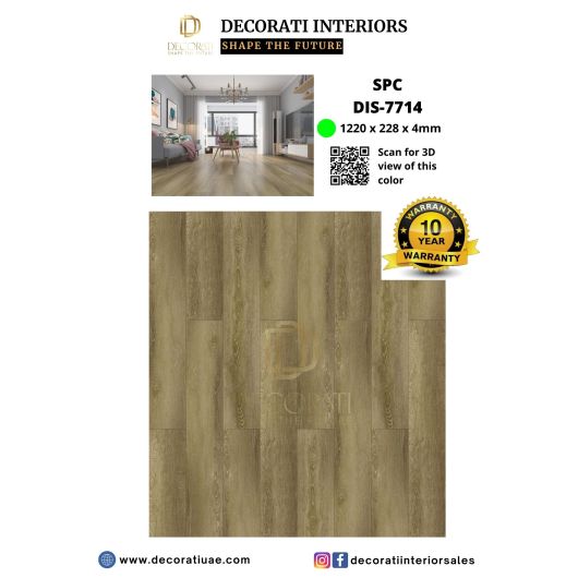 100% Waterproof, easy to install, eco-friendly flooring in a variety of wooden colors. Choose from over 30 color options for your perfect floor.